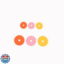 CCeCCe 600 Pack Piano Balance Rail Punchings Kit Front Shims Paper Washer Reg