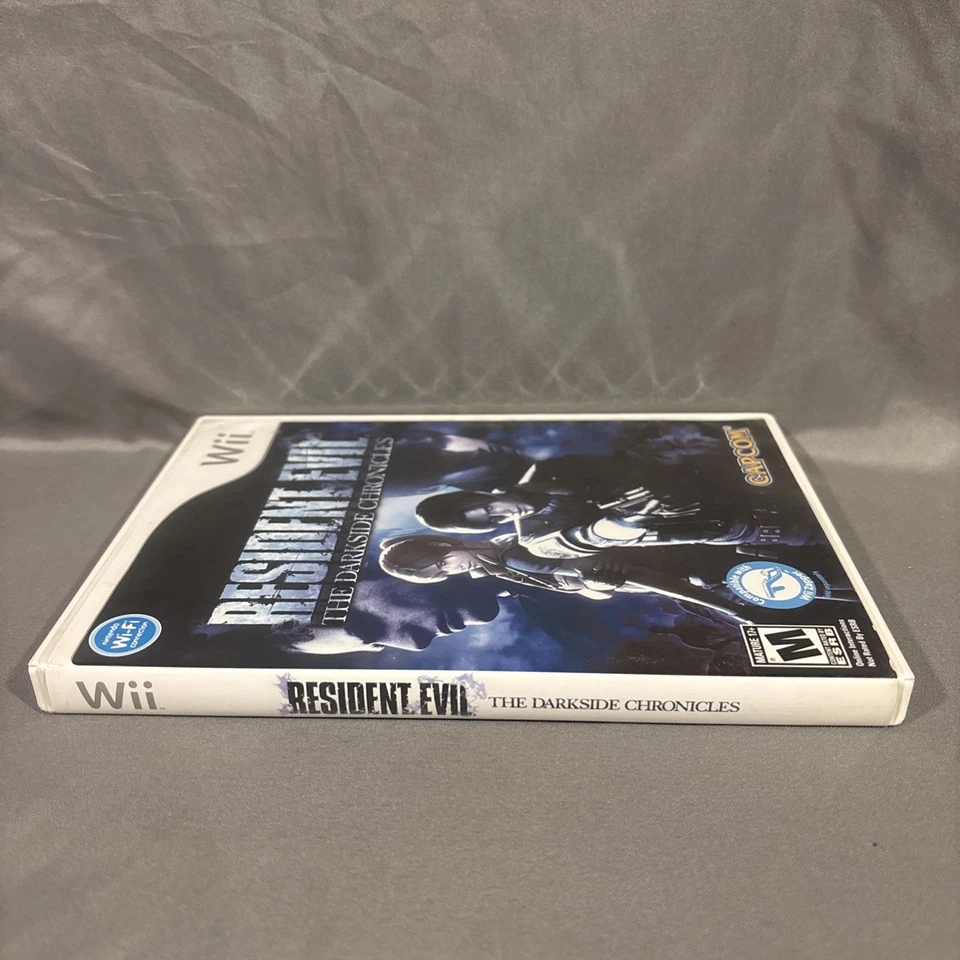 Resident Evil: The Darkside Chronicles (Nintendo Wii, 2009) con manual probado Foto 4 de 4