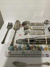 Retroneu Stainless 18/8 Korea Glossy Flatware - 88 Pcs - Vintage - FastShip!