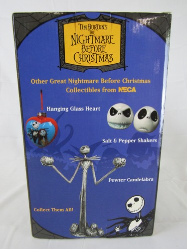 NECA Nightmare Before Christmas Pewter 9" Desk Lamp 2004 NIB LA775 - Picture 5 of 6