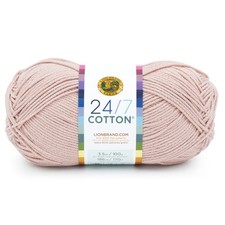 Lion Brand 24/7 Cotton Yarn-Beechnut