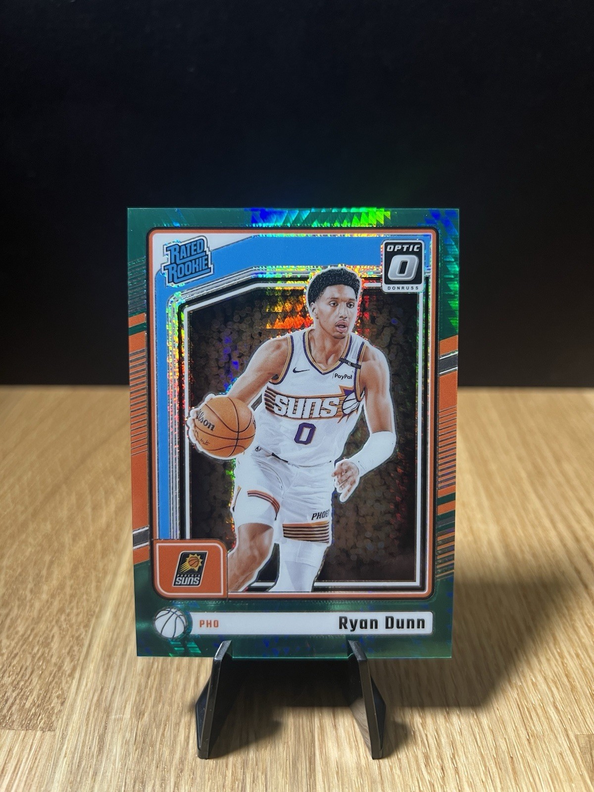 2024-25 Panini Donruss Optic Rated Rookie Ryan Dunn #279 Green Hyper /249