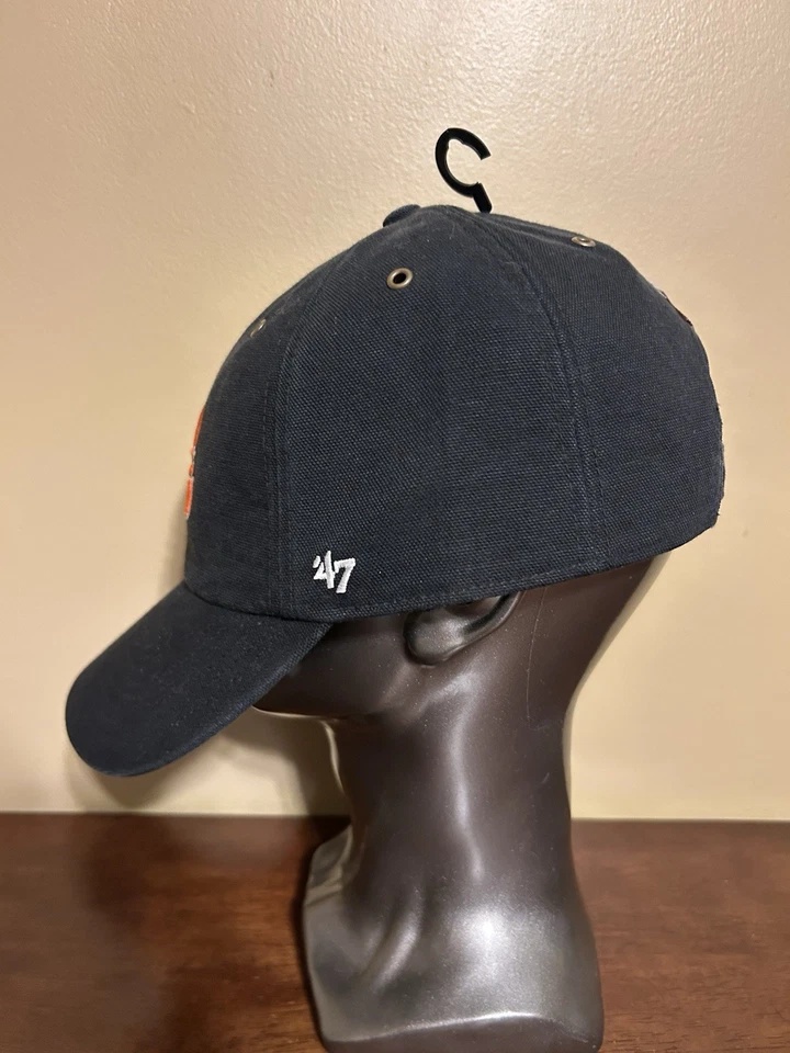 Baltimore Orioles Carhartt x '47 Clean Up Hat Duck Cloth Black NEW SAMPLE - Image 4 of 4