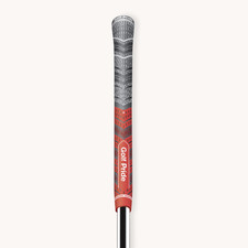 10pc Golf Pride MCC Plus 4 Golf Grips - Red Grey Standard 60R - Golf - 50 OFF