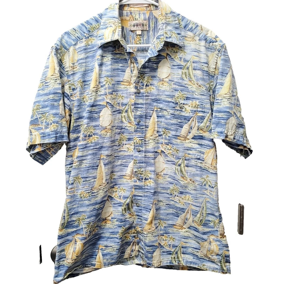 Campia Hawaiian Aloha M Medium Sailboat Ocean Foto 2 de 4