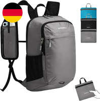 Waterfly 15L Faltbarer Rucksack Kleiner Faltrucksack Ultraleicht Sportlich | Wan