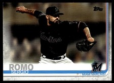 2019 Topps Update Sergio Romo Miami Marlins #US164