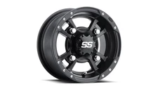 Itp 1028334536B SS112 Sport Wheel - 10x5 - 3+2 Offset - 4/144 - Black