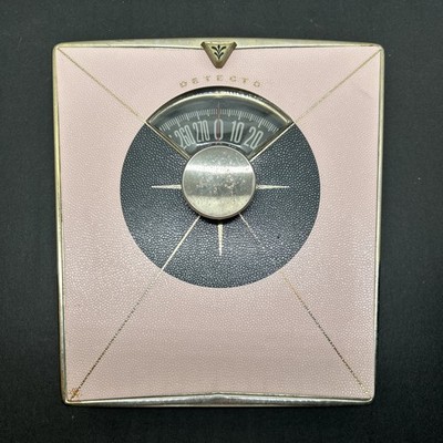 Detecto Scale Atomic Pink Black With Bubble Read