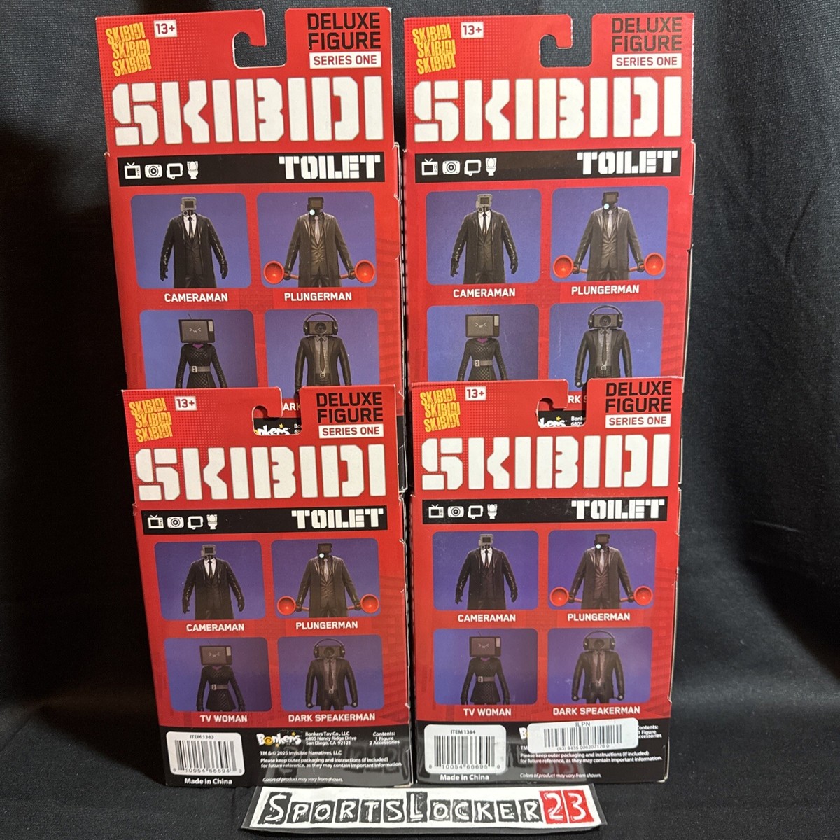Deluxe Figure Skibidi Toilet Series 1 6 Deluxe Figure Skibidi Toilet Series 1 6