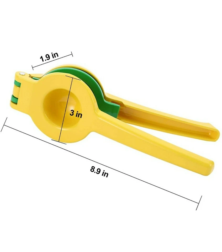 Exprimidor de prensa manual de cítricos de limón y lima de acero inoxidable herramienta exprimidora Foto 2 de 4