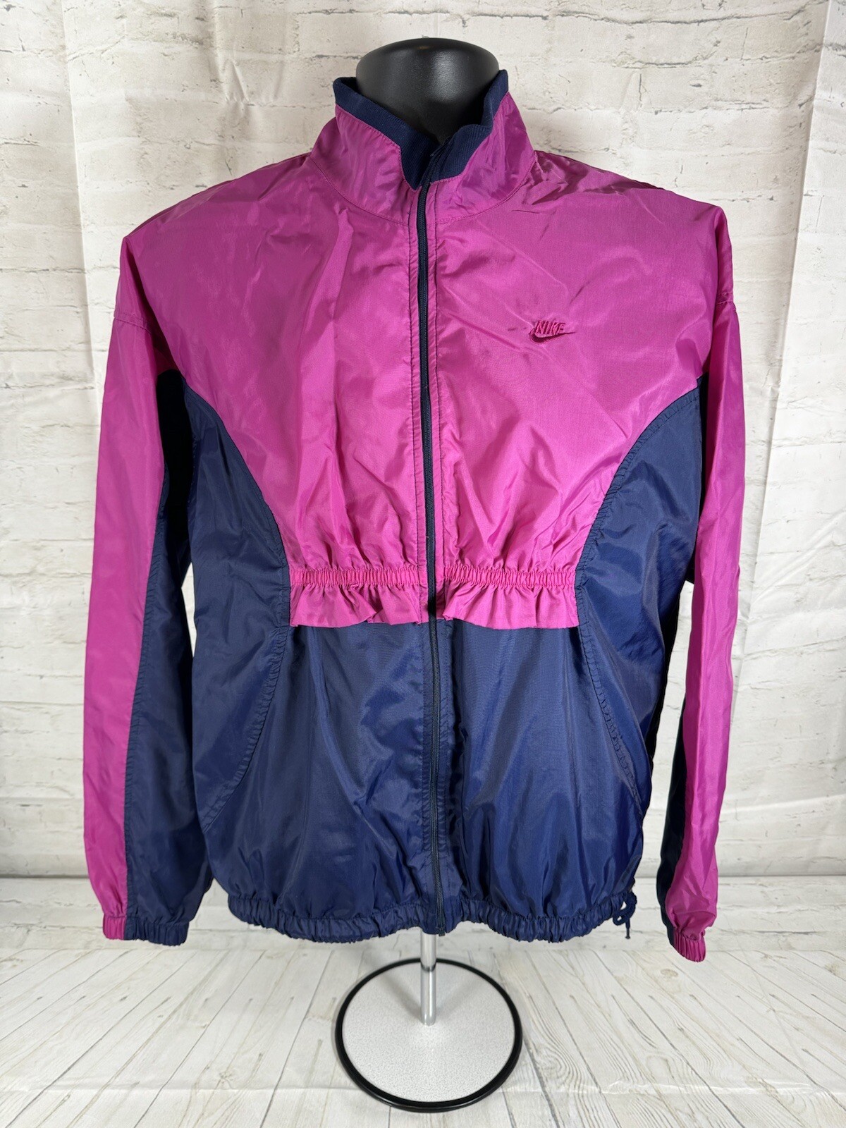 SACAI X NIKE Giacca a vento Nike vintage donna taglia grande full zip anni 90