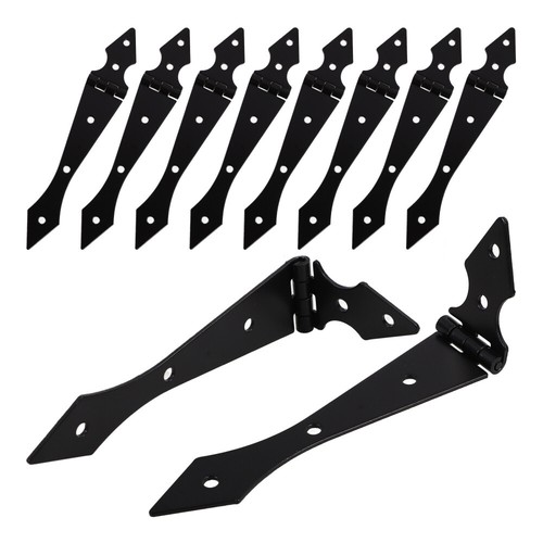 10pcs Fence Gate Hinge Replacement Garden Door Hinge Garden Gate Hinges