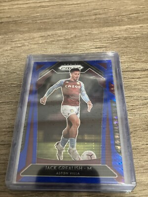 2020-21 Panini Prizm Premier League - Jack Grealish #279 Blue