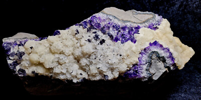 Amethyst Calcit aus der Santino Mine, Uruguay 3,69 Kg