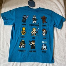 NWT Star Wars Boys tee, Big Boys small, blue