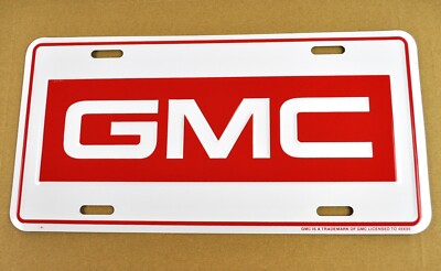 General Motors GMC USA Auto Nummernschild License Plate Deko Schild Blechschild