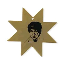 WLE Pro Octagonal Throwing Star Bruce Gold 2.75"