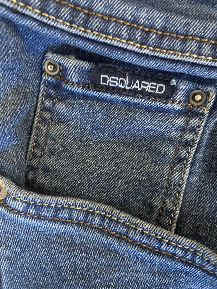Dsquared 2 Made in Italy Blue Denim Jeans Men Size 48X34 US Dsquared 2 Made in Italy Blue Denim Jeans Men Size 48X34 US