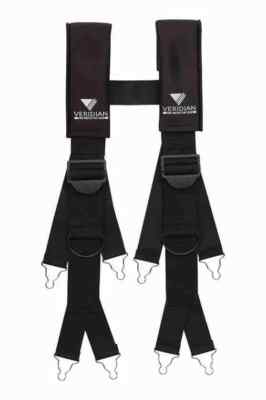 Veridian VB-525H-H-B, 38'' Padded 8-Point Fire Suspenders