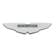 Genuine Aston Martin Wing Badge Emblem Chrome Oem New Hy53-08-10007 Genuine Aston Martin Wing Badge Emblem Chrome Oem New Hy53-08-10007