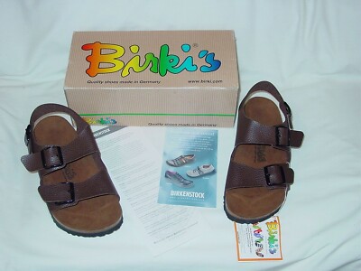 MENS WOMENS UNISEX UPSCALE BIRKENSTOCK BIRKIS GERMAN SANDALS BUCKLE STRAP L11 M9
