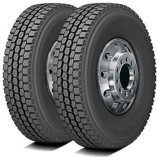 2 Tires Zenna DR-750 Steel Belted 225/70R19.5 Load G 14 Ply Drive Commercial