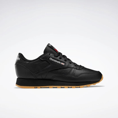 Reebok Classic GY0961 Sneakers Women's Black Leather Lifestyle Shoes NR9932