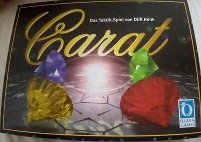 Gesellschaftsspiel, Brettspiel, Carat, Taktik-Spiel, Queen Games, ab 10 Jahre
