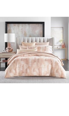 HOTEL COLLECTION Manhattan King Duvet Cover+2King+2Euro Shams- Brand New