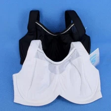 Bendon Sport  76-408 Extreme High Impact Sport Bra Lot of 2 Size 34G B/W