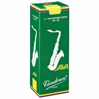Vandoren Sax/Saxophon Java Tenorblätter 5er Pack, Stärke 2.0 SR272