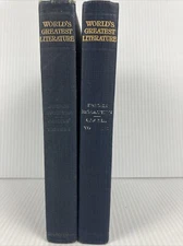 French Revolution by Thomas Carlyle 2 vols 1900 World's Greatest Literature