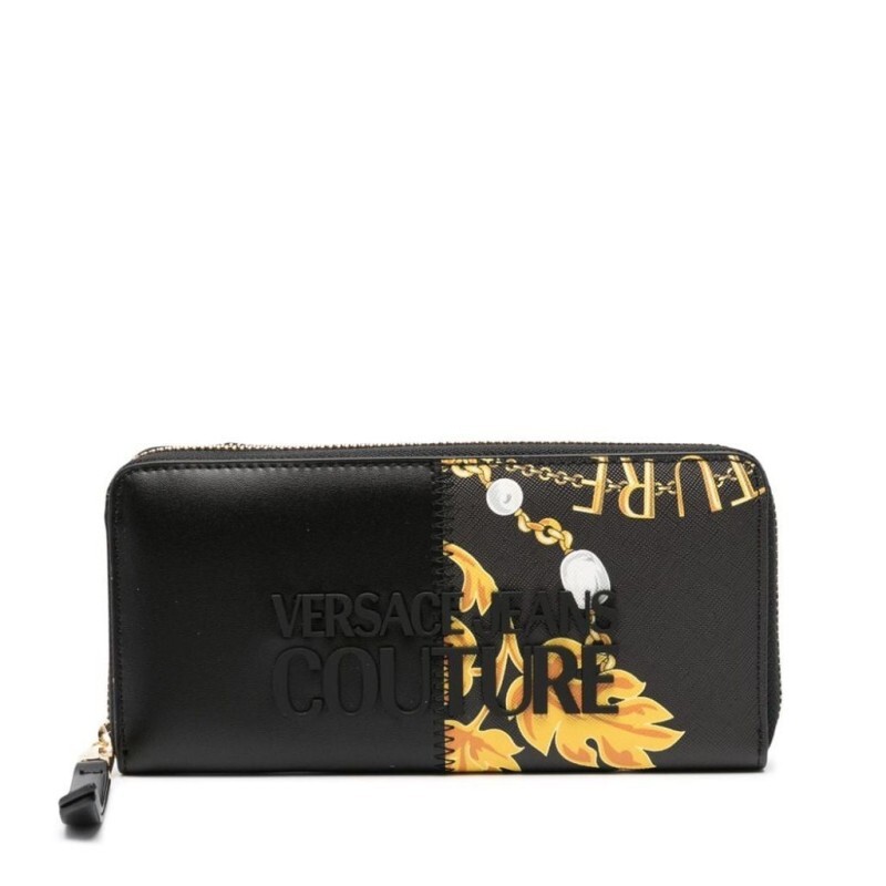 Versace Jeans Portafogli Nero Donna