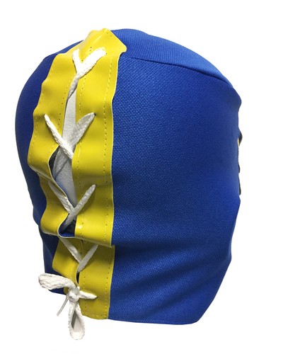 2er-Pack DOS CARAS YOUTH JR Wrestling Maske Lucha Libre ROT & BLAU - Bild 5 von 5