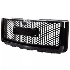 For 2007-2013 Gmc Sierra 1500 Round Mesh Front Upper Bumper Grill Grille For 2007-2013 Gmc Sierra 1500 Round Mesh Front Upper Bumper Grill Grille