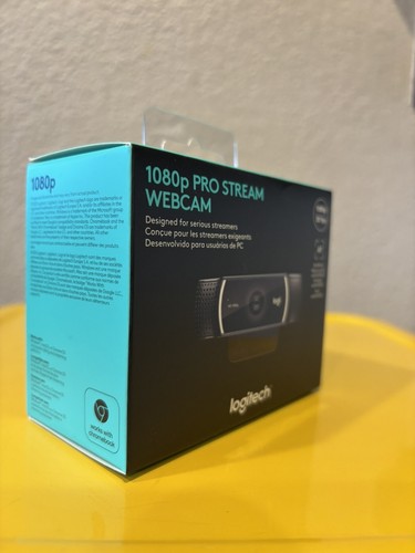 Logitech 1080p Pro Stream Webcam for HD Streaming - Black - Afbeelding 2 van 6