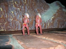 Manoil Native American Indian Vintage 1930'S Lead Toy Figure Soldier M-38