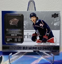 2023-24 Upper Deck Series 1 Hockey KENT JOHNSON #RR-10 ROOKIE RETROSPECTIVE