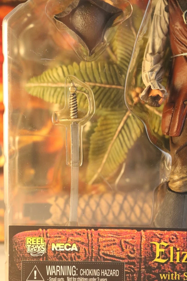 Piratas Caribeño Hombre Muerto Cofre ELIZABETH SWANN Figura Maldición de la Perla Negra Foto 4 de 4