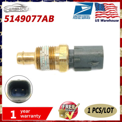 New 5149077AB Engine Coolant Temperature Temp Sensor For Chrysler Dodge ...