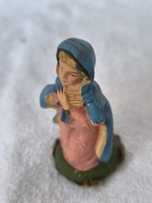Santon Pour Creche Vierge Marie Déco Noël Vintage