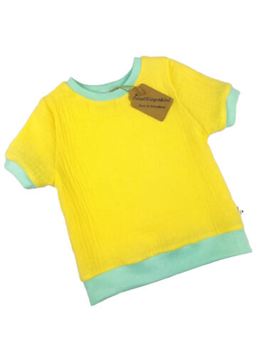 ❗️SALE❗️T-Shirt Musselin Gr.74/80, ca. 7-12 Monat,Sommerkleidung, Baby, *NEU* - Bild 1 von 1