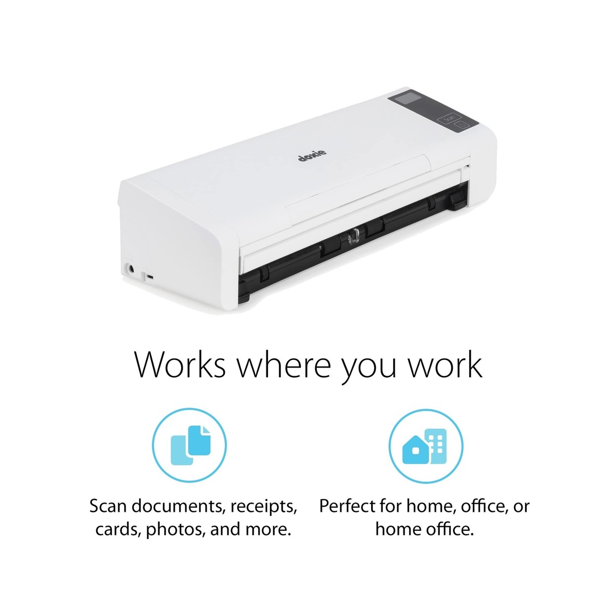 Doxie Pro DX400 - Wired Document Scanner and Receipt Scanner for