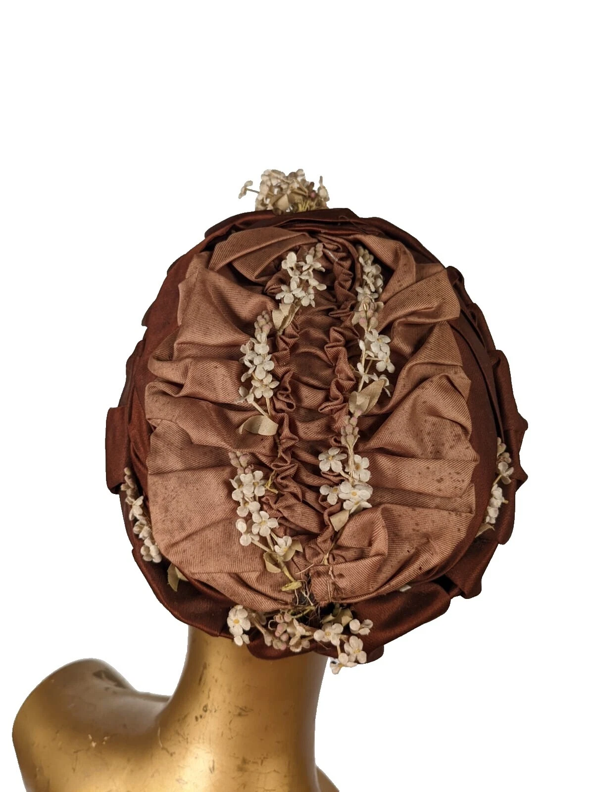 Sombreros Vintage de Seda 100% Victoriano para Mujeres