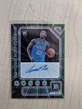 2023-24 donruss SIGNATURE SERIES Cason Wallace ss-wal OKC Rookie Auto #/75