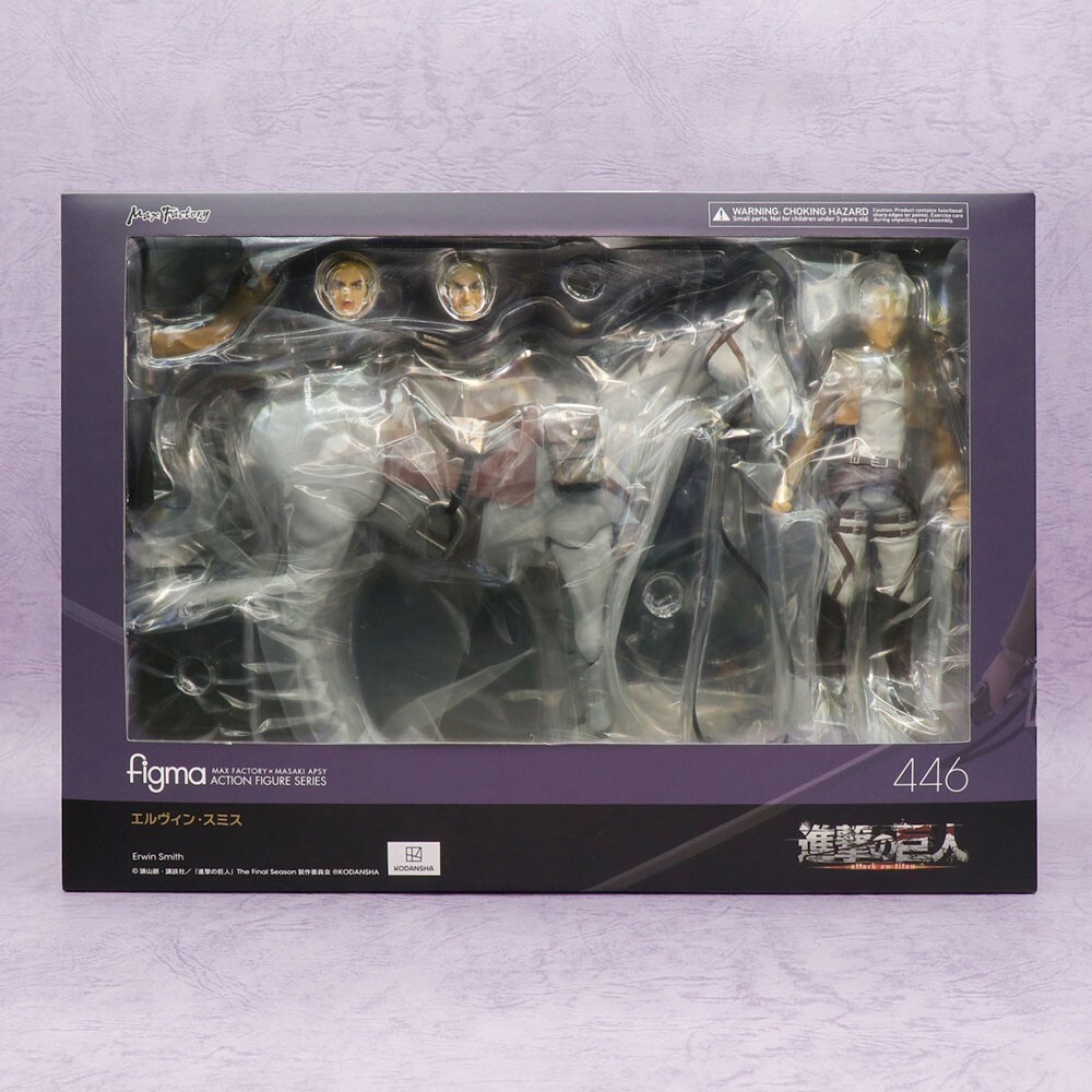 その他 figma595 Attack on Titan Erwin Smith 5.9