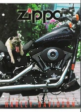 2000 Zippo Catalog - Harley Davidson Collection - RARE