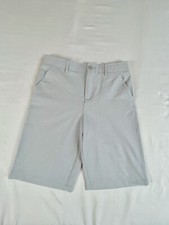 Under Armour Junior  s Gray Golf Shorts Sz YLG NWT