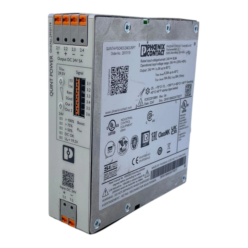 Phoenix Contact QUINT4-PS/14DC/24DC/5/PT DC-Wandler 2910119 industriell. Einsatz